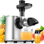 Estrattore di Succo a Freddo 11 in 1 Estrattore Frutta e Verdura a Freddo Silenzioso 2 Velocità