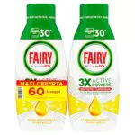 Fairy Detersivo Lavastoviglie Gel Liquido, 60 Lavaggi