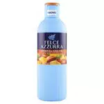 Felce Azzurra Bagnodoccia Ambra & Argan- 6 Confezioni da 650 ml - Totale: 3900 ml