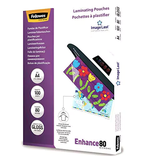 Fellowes Pouches per plastificazione per documenti, formato A4