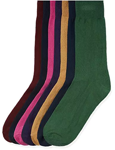 FIND Mixed Colour, Calze Uomo, Multicolore, Taglia unica