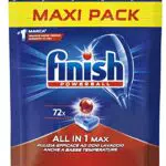 Finish All in 1 Max Pastiglie Lavastoviglie, 72 Capsule Lavastoviglie
