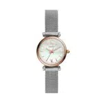 Fossil Carlie Mini Orologio da donna, movimento al quarzo