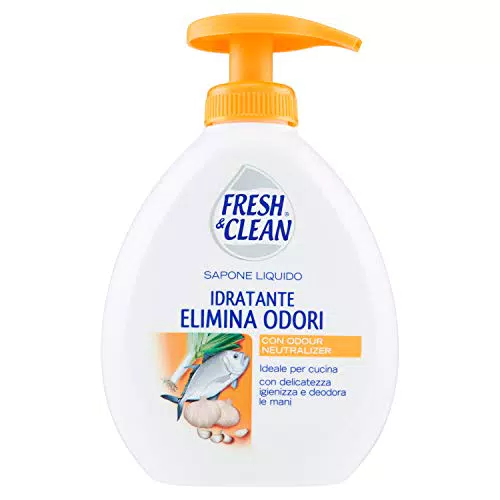 Fresh&Clean 94263 Sapone Liquido Elimina Odori, 300 ml