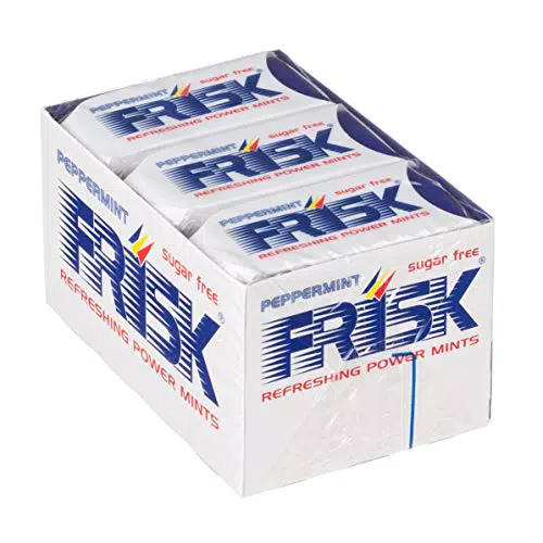 Frisk Peppermint, Caramelle alla Mentaentine Senza Zucchero e Senza Glutine