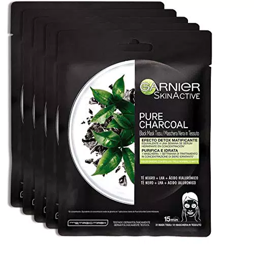 Garnier Maschera in Tessuto Skin Active Pure Charcoal