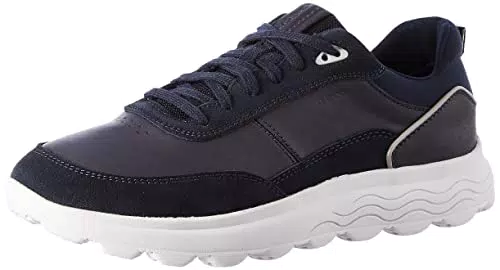 Geox Spherica - Scarpe Da Ginnastica Uomo, Blu, Pair