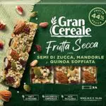 Gran Cereale Barrette con Frutta Secca Semi di Zucca e Quinoa Soffiata