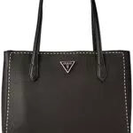 Guess Downtown Chic TURNLOCK Tote, Borsa Donna, Black