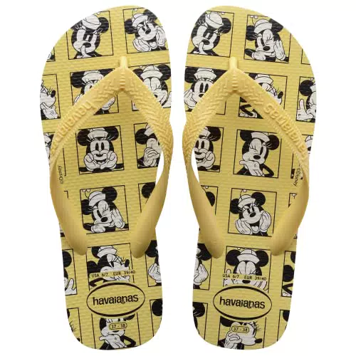 Havaianas Top Disney, Infradito Unisex - Adulto, Giallo