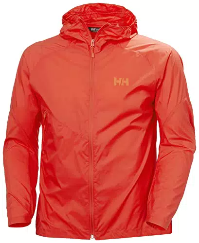 Helly Hansen Mens Rapide Windbreaker Jacket 222 Alert Red S