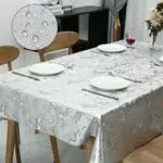 Hommdiy Tovaglia da Tavola Plastificata Rettangolare 140x180cm