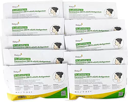 HotGen Test Rapido Antigenico - Pack da 10 test