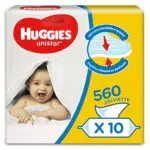 Huggies Unistar Salviette Umidificate Per Bambini, 10 Confezioni da 56 Salviette