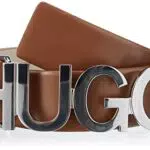 HUGO Zula Belt 4 cm-ZL Cintura, Rust/Copper220, 110 cm Donna