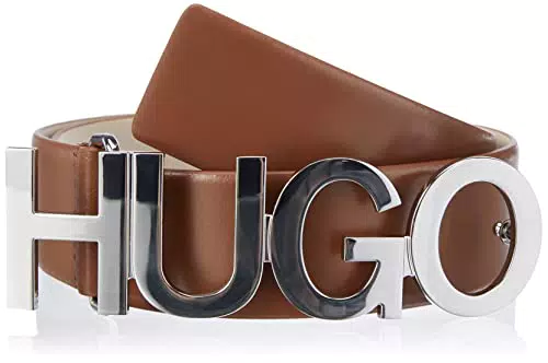 HUGO Zula Belt 4 cm-ZL Cintura, Rust/Copper220, 110 cm Donna
