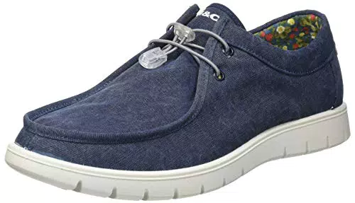 IGI&CO USX 71180, Scarpe con Lacci Uomo, Blu Denim
