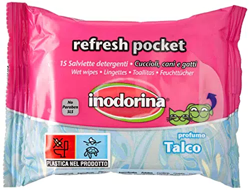 Inodorina Toallitas Talco Pocket 15 pz