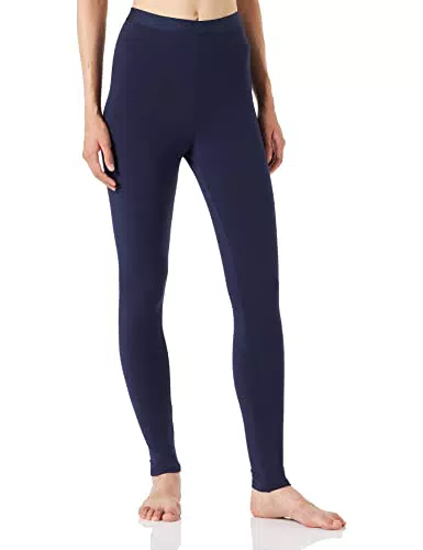 Iris & Lilly Leggings Termici Heatgen Donna, Blu Marino