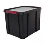 Iris Ohyama Contenitore di stoccaggio, 38 L, con chiusura a scatto