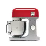 Kenwood KMX750RD Impastatrice Planetaria Robot da Cucina Mixer, 3 Ganci di Miscelazione, Potenza 1000 W, Ciotola da 5 Litri, Acciaio, Plastica, Rosso