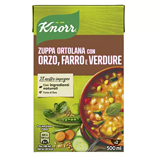 Knorr Zuppa Ortolana, Piatti Pronti Knorr con Ingredienti Naturali