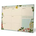 Kokonote Planning da Tavolo Botanical in italiano, con planner settimanale e 54 fogli a strappo