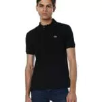 Lacoste L1212, Polo Uomo, Nero