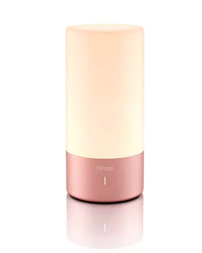 Lampada da tavolo Hifree, sensore touch LED, lampada da comodino