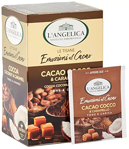 L'Angelicae Tisane Emozioni al Cacao, Tisana Funzionale con il Pregiato Cacao Criollo
