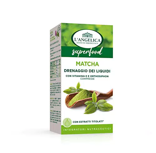 L'Angelicaatcha, Integratore Drenante, Favorisce il Drenaggio dei Liquidi Corporeienza Lattosioenza Glutine