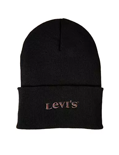 Levi's Women's Modern Vintage Logo Beanie-Holiday Expression Berretto