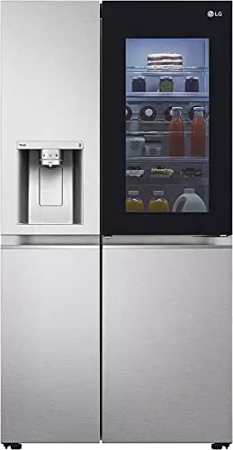 LG GSXV91MBAF Frigorifero Americano Side by Side InstaView Total No Frost con Congelatore