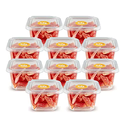 Life Papaya Disidratata, 10 confezioni x 200 g, Frutta Essiccata