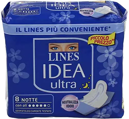 Lines Idea Ultra Da 8 Pezzi Ali Notte
