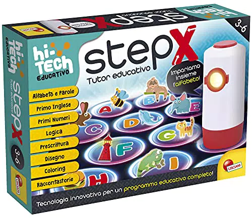 Liscianigiochi Step-X Tutor Educativo, Colore, da 3 a 8 anni