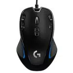 Logitech G300s Mouse Gaming Ottico, 2.500 DPI, RGB, Design Leggero