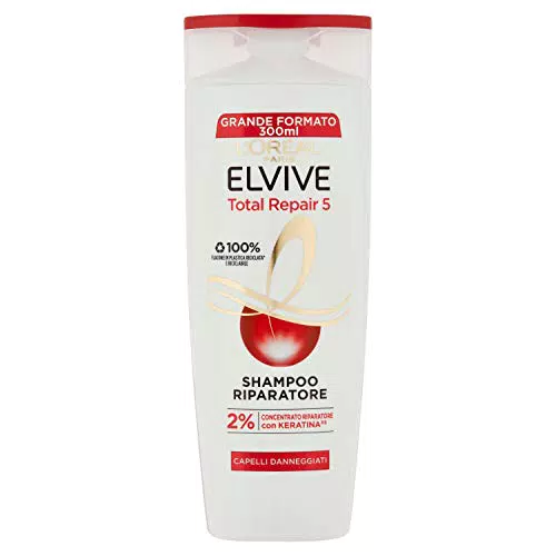 L'Oréal Elvive Shampoo Ricostituente per Capelli Sciupati