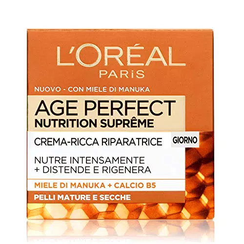 L'Oréal Paris Age Perfect Nutrition Supreme Crema Viso Antirughe Riparatrice Giorno