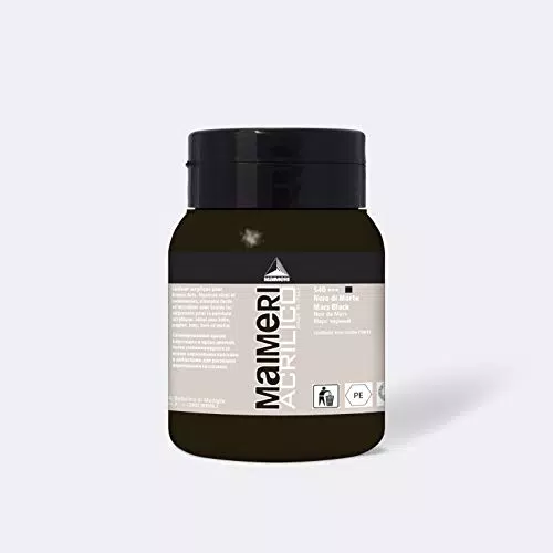 MAIMERI Acrilico 500 ml, colore acrilico fine per artisti