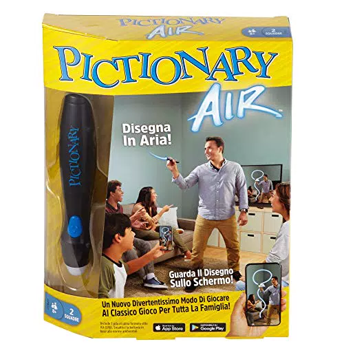 Pictionary Air - Gioco da disegnare con penna luminosa e carte indizio