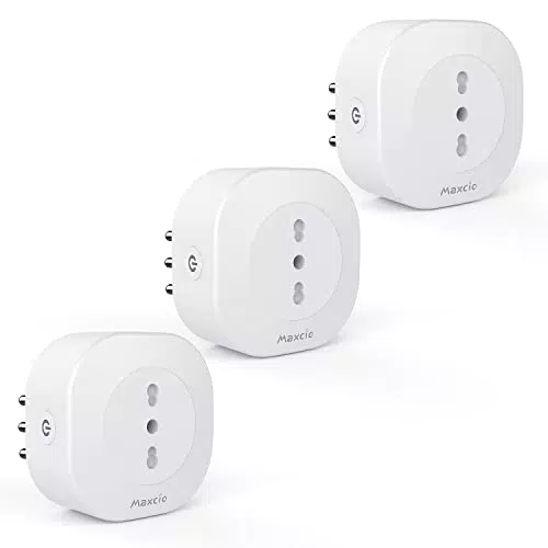 Maxcio Presa Intelligente WiFi Italiana 16Amart Plug Spina Energia Monitor 3520W