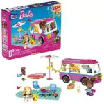 Mega Barbie - Camper dei Sogni con tanti Accessori e Sorprese e 2 Micro-Bambole Barbie