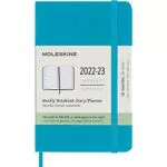 Moleskine - Agenda Settimanale 18-Mesi, Agenda Settimanale 2022/2023 con Copertina Rigida e Chiusura Elastica
