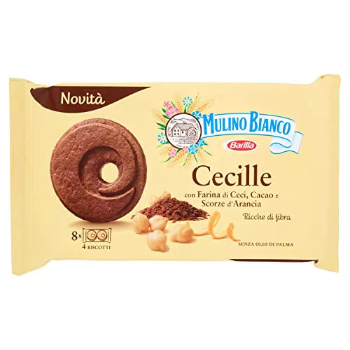 Mulino Bianco Biscotti Frollini Cecille, con Farina di Ceci