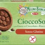 Mulino Bianco Biscotti Frollini Senza Glutine al Cioccolato e Riso con Gocce di Cioccolato
