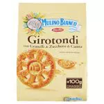 Mulino Bianco Biscotti Girotondi con Granelli di Zucchero di Canna - 800 g