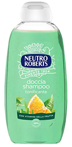 NEUTRO ROBERTS Doccia Shampoo Tonificante - 6 Confezioni da 250 ml - Totale: 1500 ml