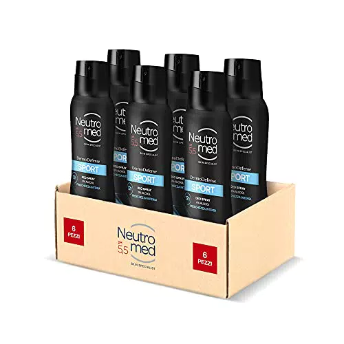 Neutromed, Deodorante Spray Dermo Defense 5 Sport, 900 ml