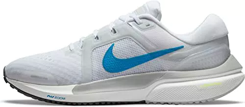 Nike Air Zoom Vomero 16, Scarpe Uomo, White/Imperial Blue/Pure Platinum
